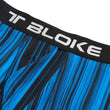 Load image into Gallery viewer, Men’s Blue/Black Printed Boxer Briefs