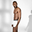 Load image into Gallery viewer, Men's White Boxer Briefs