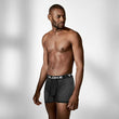 Load image into Gallery viewer, Men’s Black Mesh Boxer Briefs