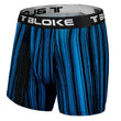 Load image into Gallery viewer, Men’s Blue/Black Printed Boxer Briefs
