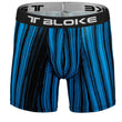 Load image into Gallery viewer, Men’s Blue/Black Printed Boxer Briefs