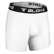 Load image into Gallery viewer, Men's White Mesh Boxer Briefs