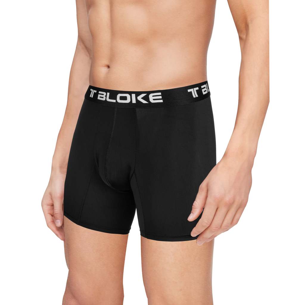 Buy Men's Black Boxer Shorts Black Boxer Briefs T Bloke