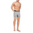 Load image into Gallery viewer, Men’s White/Black Printed Boxer Briefs