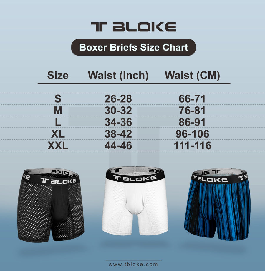 Men's Black and White Boxers Briefs for Sale - T Bloke