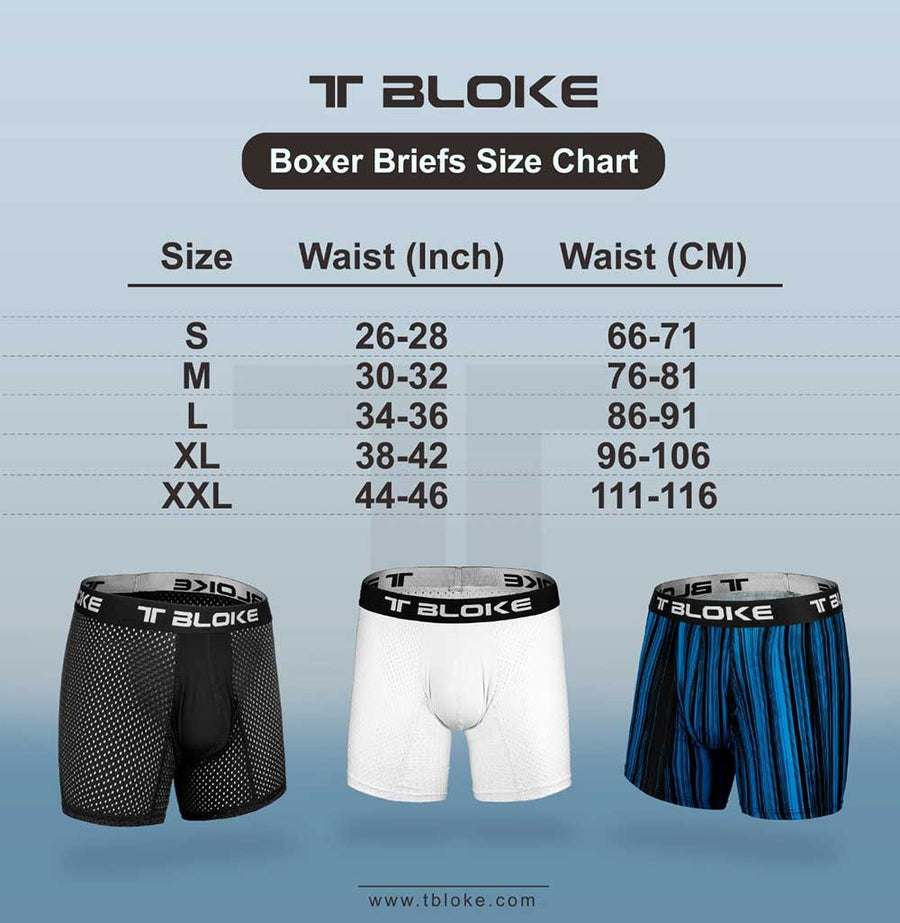 Buy Men's Black Mesh Underwear Boxer Briefs