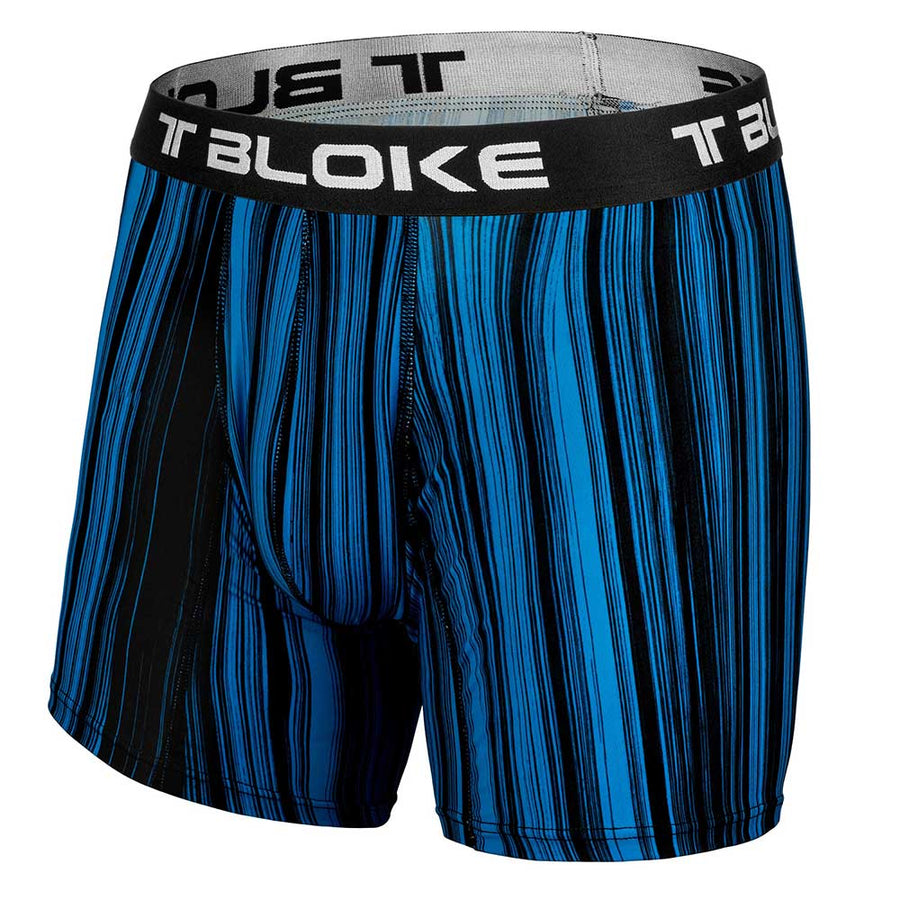 Men’s Blue/Black Printed Boxer Briefs T Bloke