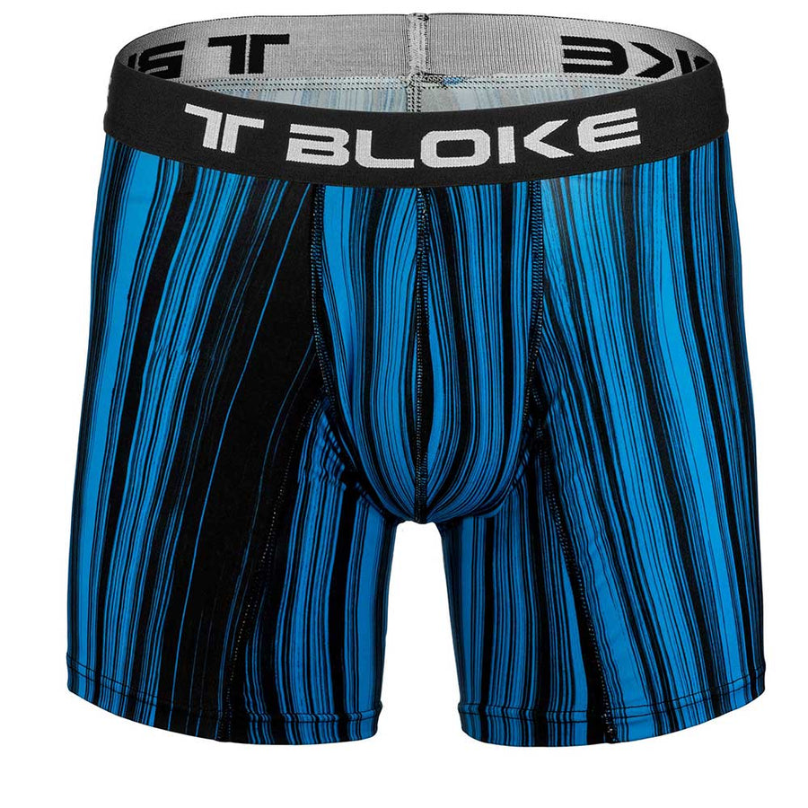 Men’s Blue/Black Printed Boxer Briefs T Bloke